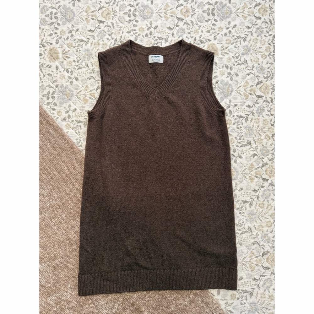 Old Navy Sosoft Sleevelss Mini Sweater Dress - L - EUC!